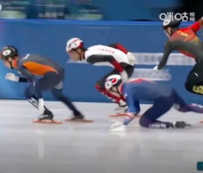 开云体育官网-被英国人犯规撞倒，孙龙刘少昂无缘短道1500米奖牌